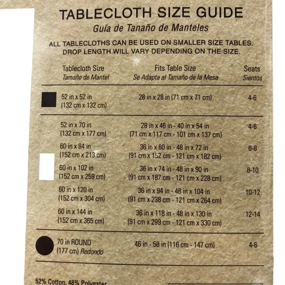 AUTUMN NFOLIAGE OBLONG/OVAL TABLECLOTH 60